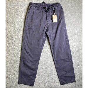 Gramicci Pants Men Medium 30x31 Purple Pigment Dye Elastic Belt Outdoor NWT